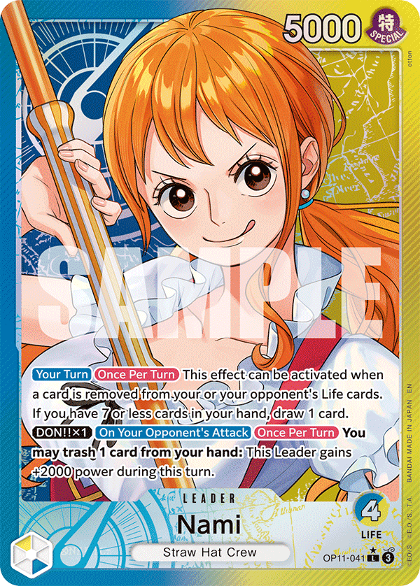 OP11-041 - Nami (Leader) (Alt Art)