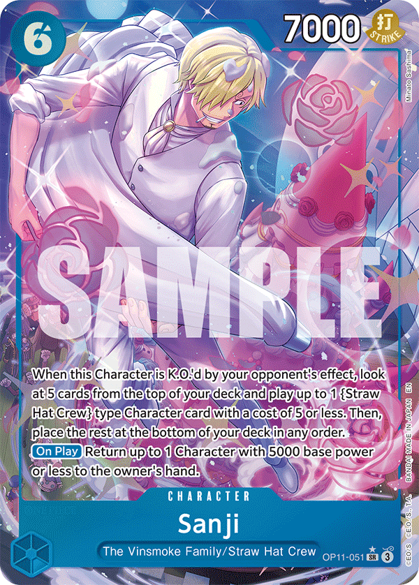 OP11-051 - Sanji (SR) (Alt Art)