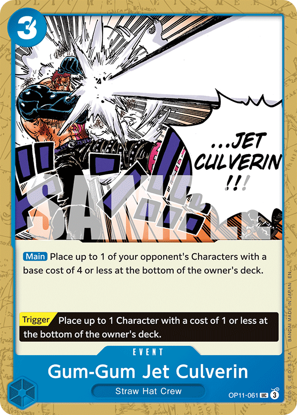 OP11-061 - Gum-Gum Jet Culverin