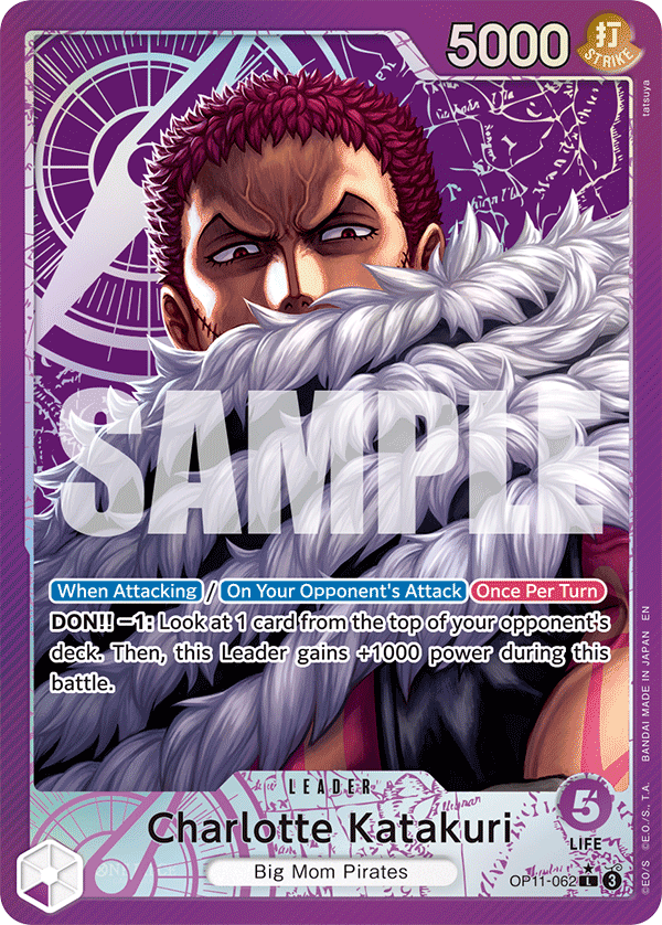 OP11-062 - Charlotte Katakuri (Leader) (Alt Art)