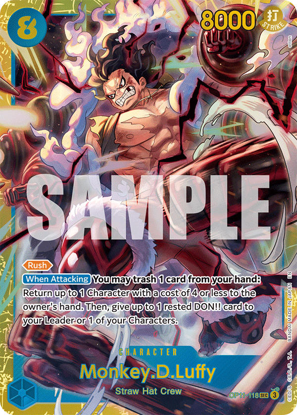 OP11-118 - Monkey.D.Luffy (SEC)
