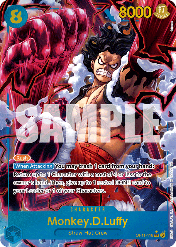 OP11-118 - Monkey.D.Luffy (SEC) (Alt Art)