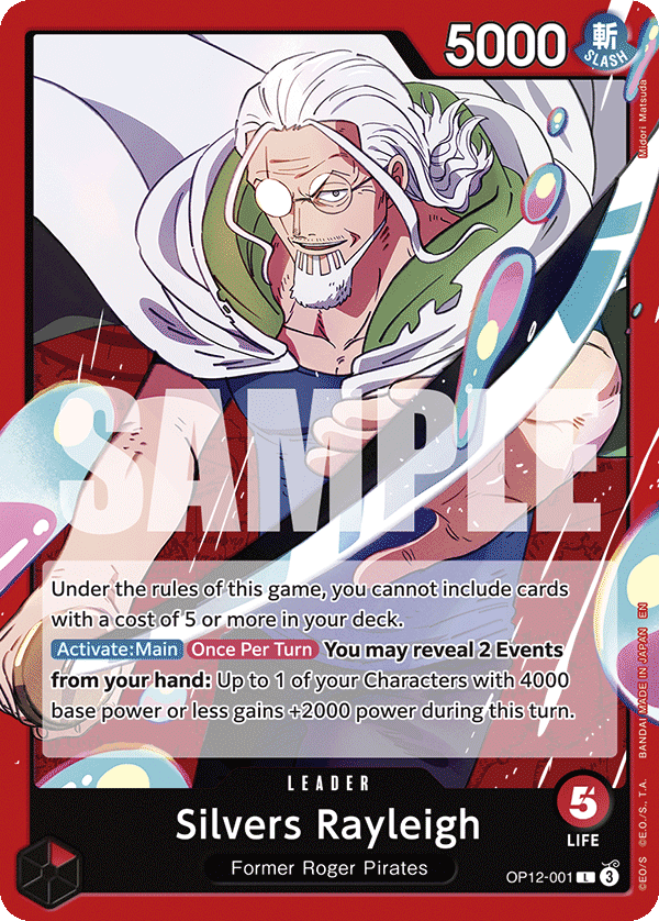 OP12-001 - Silvers Rayleigh (Leader)