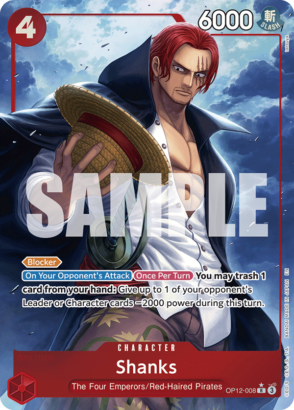OP12-008 - Shanks (Alt Art)