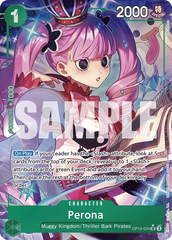OP12-034 - Perona (SR) (Alt Art)