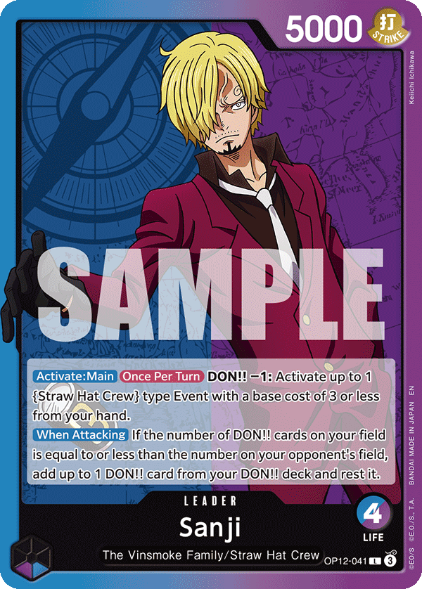 OP12-041 - Sanji (Leader)