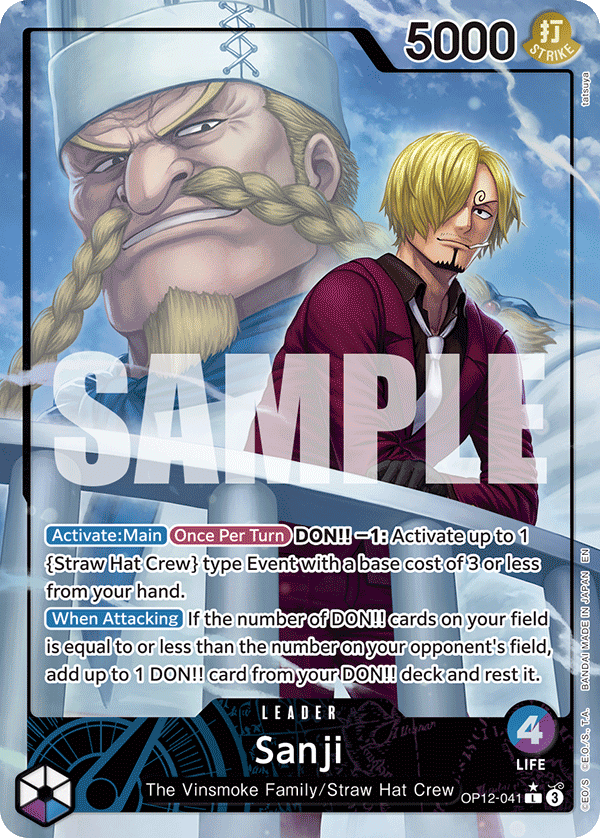 OP12-041 - Sanji (Leader) (Alt Art)