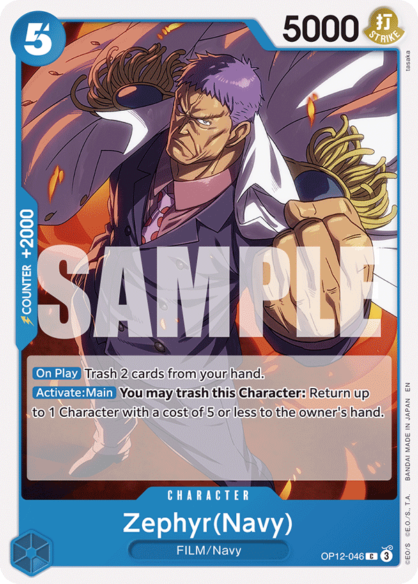 OP12-046 - Zephyr(Navy)