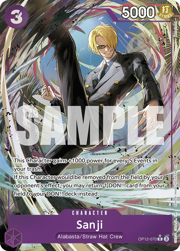OP12-070 - Sanji (Alt Art)