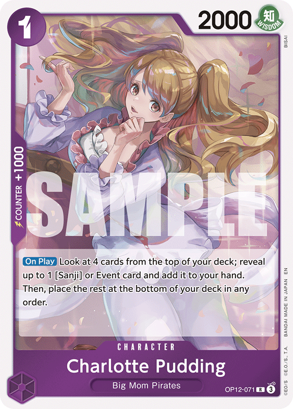 OP12-071 - Charlotte Pudding