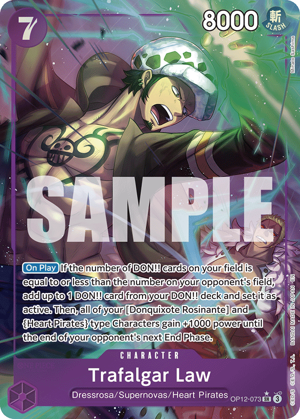 OP12-073 - Trafalgar Law (SR) (Alt Art)