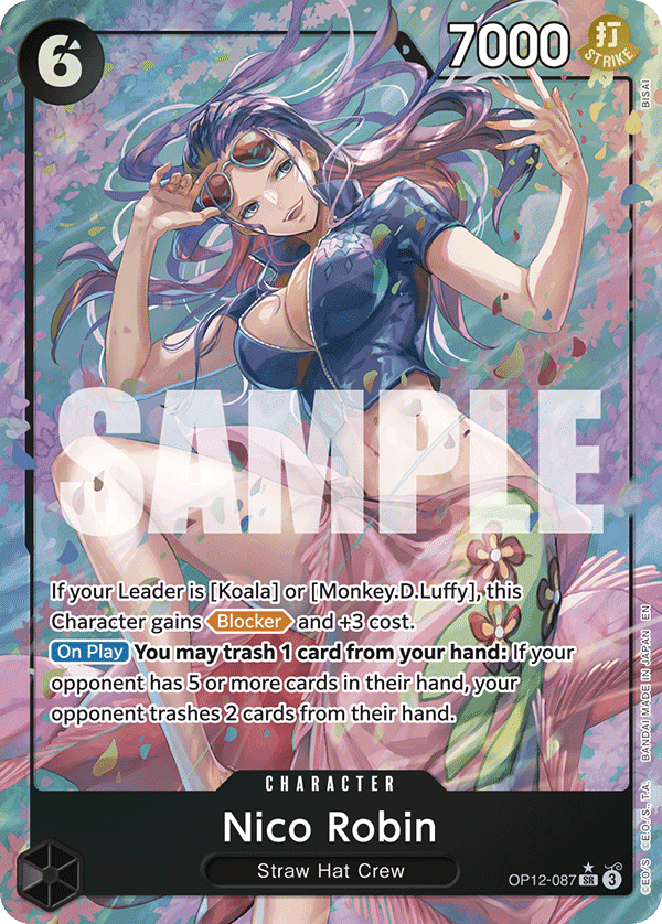OP12-087 - Nico Robin (SR) (Alt Art)