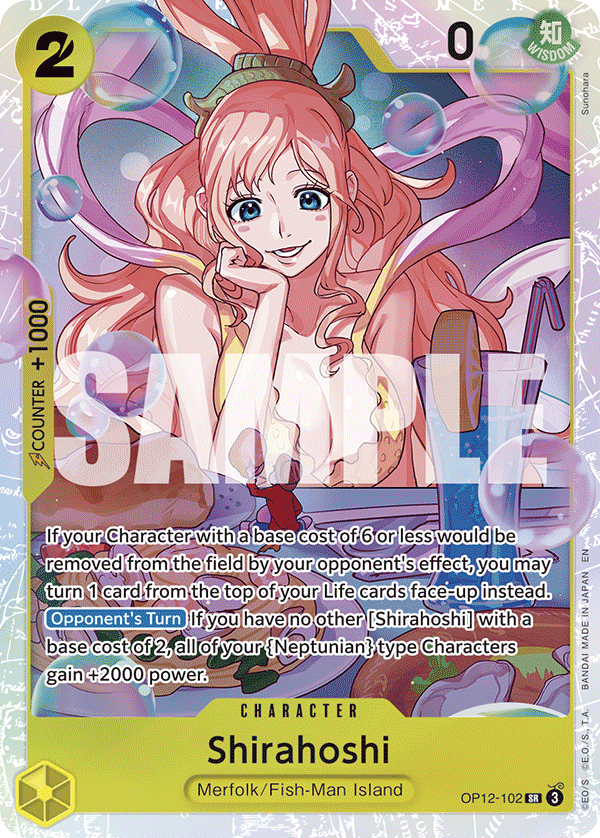 OP12-102 - Shirahoshi (SR)