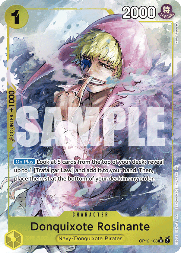 OP12-108 - Donquixote Rosinante (Alt Art)