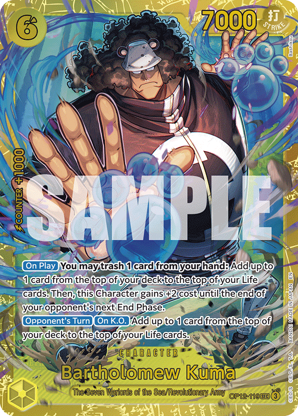 OP12-119 - Bartholomew Kuma (SEC)