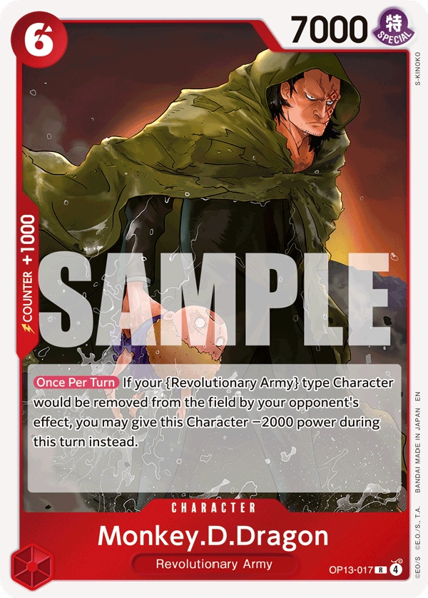 OP13-017 - Monkey.D.Dragon