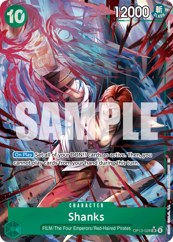 OP13-028 - Shanks (SR) (Alt Art)