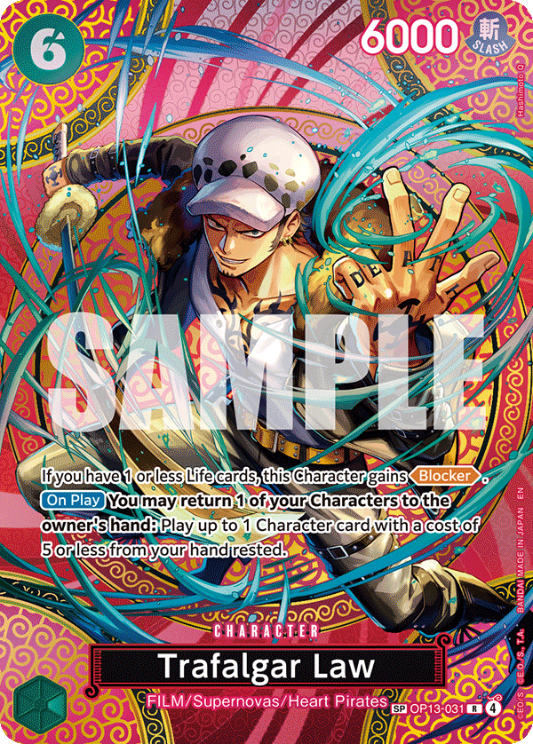 OP13-031 - Trafalgar Law (Alt Art) (Special Card)