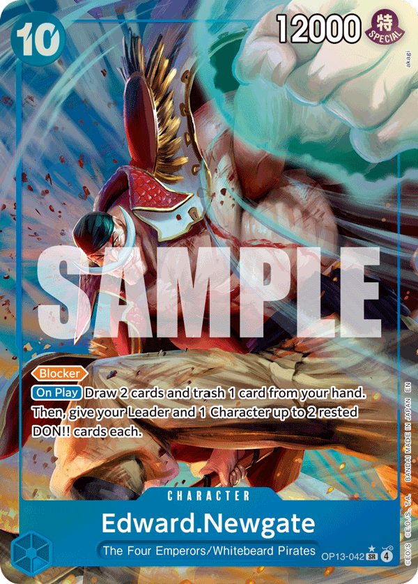 OP13-042 - Edward.Newgate (SR) (Alt Art)