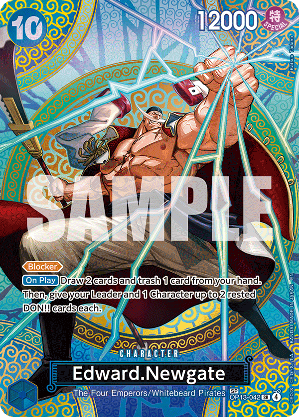 OP13-042  - Edward.Newgate (Alt Art) (Special Card)