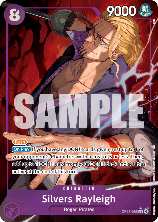 OP13-066 - Silvers Rayleigh (SR) (Alt Art)
