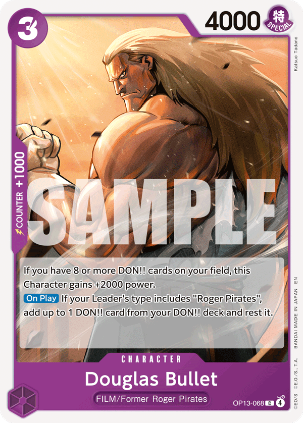 OP13-068 - Douglas Bullet