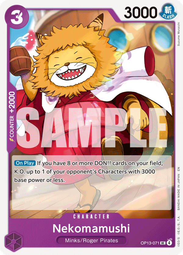 OP13-071 - Nekomamushi