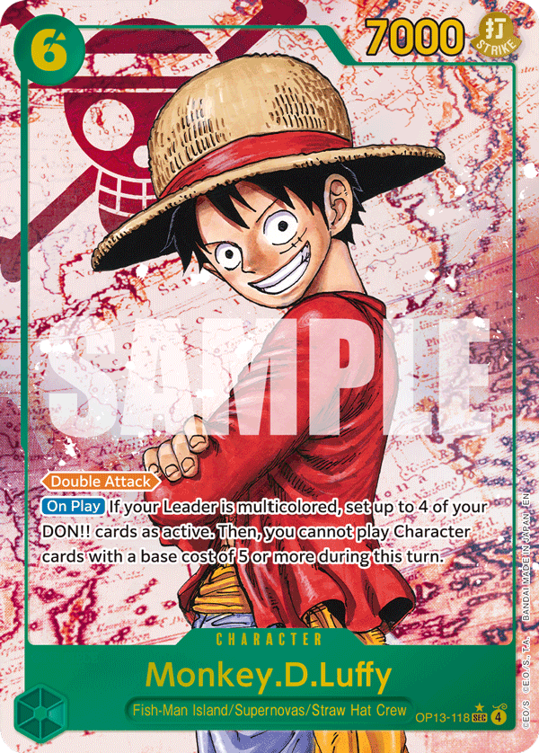OP13-118 - Monkey.D.Luffy (SEC) (Alt Art)