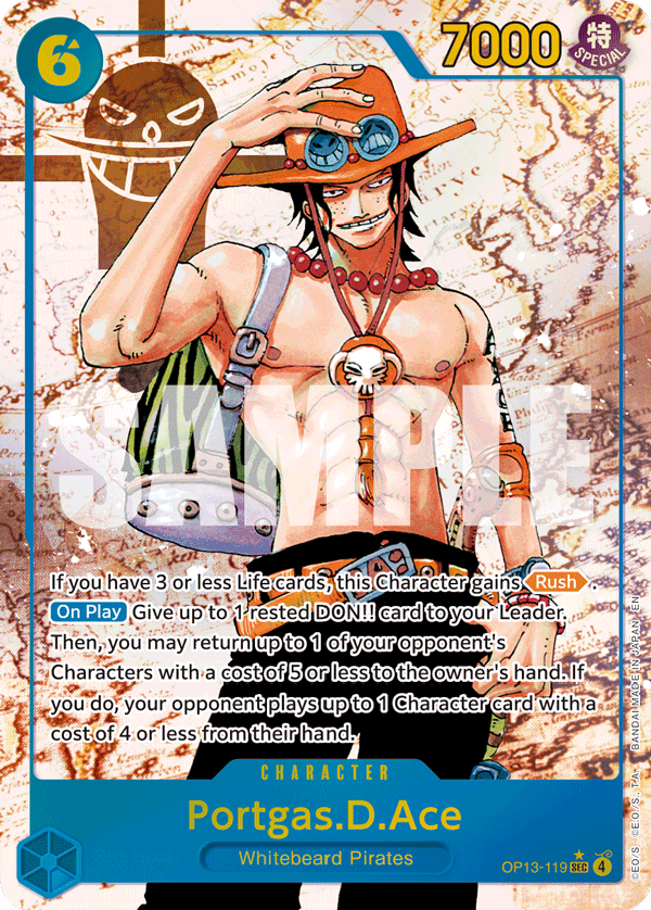OP13-119 - Portgas.D.Ace (SEC) (Alt Art)
