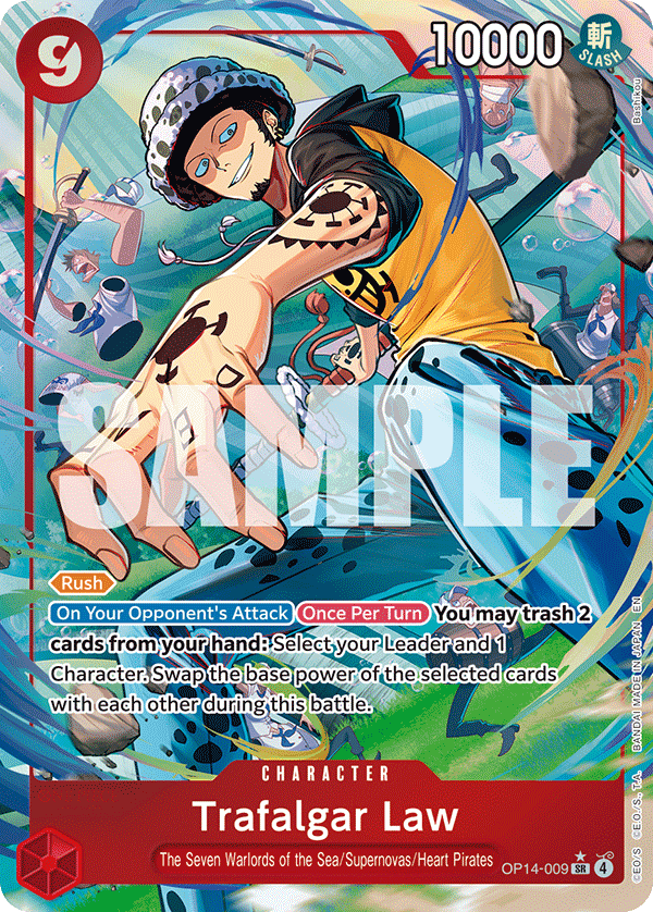 OP14-009 - Trafalgar Law (SR) (Alt Art)