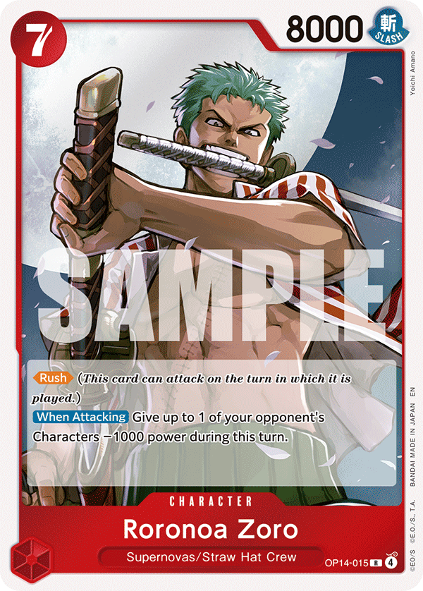 OP14-015 - Roronoa Zoro
