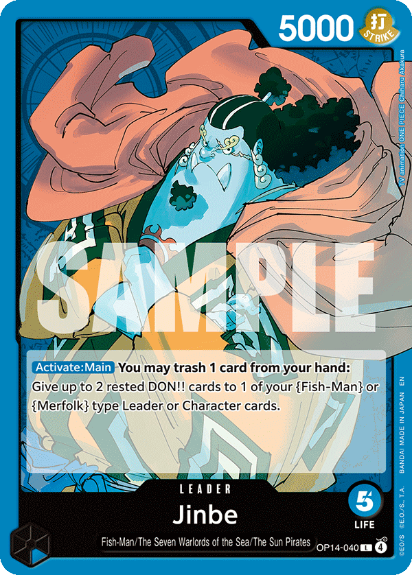 OP14-040 - Jinbe (Leader)