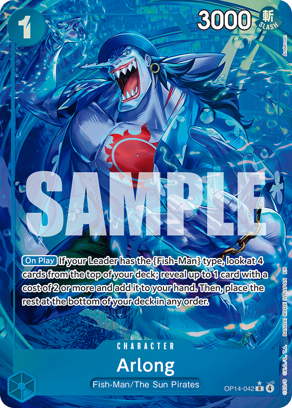 OP14-042 - Arlong (Alt Art)