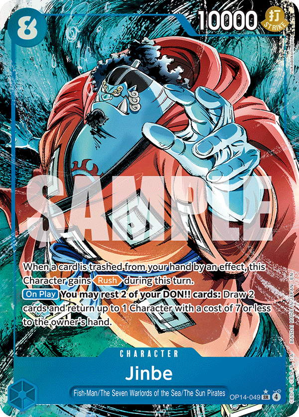 OP14-049 - Jinbe (SR) (Alt Art)
