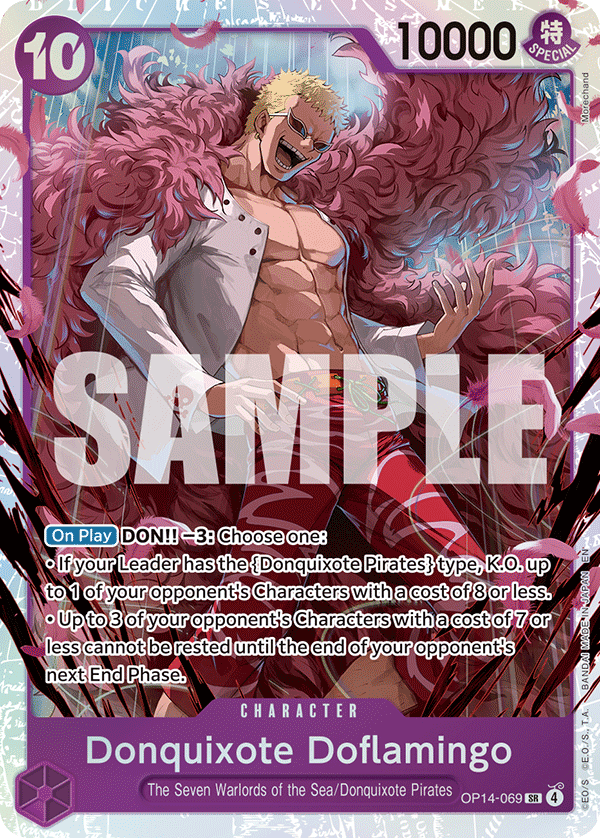 OP14-069 - Donquixote Doflamingo (SR)