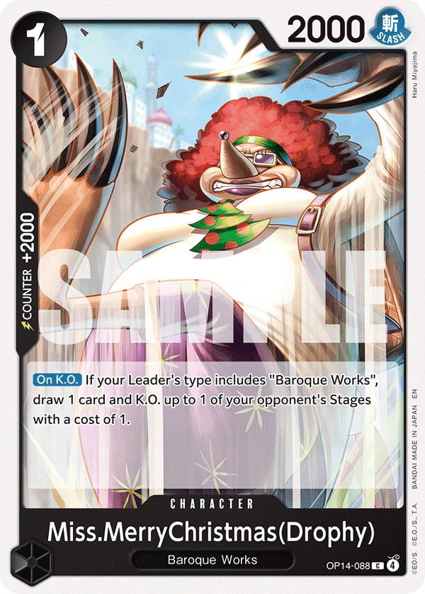 OP14-088 - Miss.MerryChristmas(Drophy)