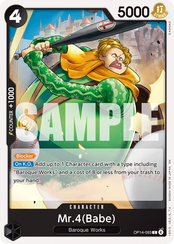 OP14-093 - Mr.4(Babe)