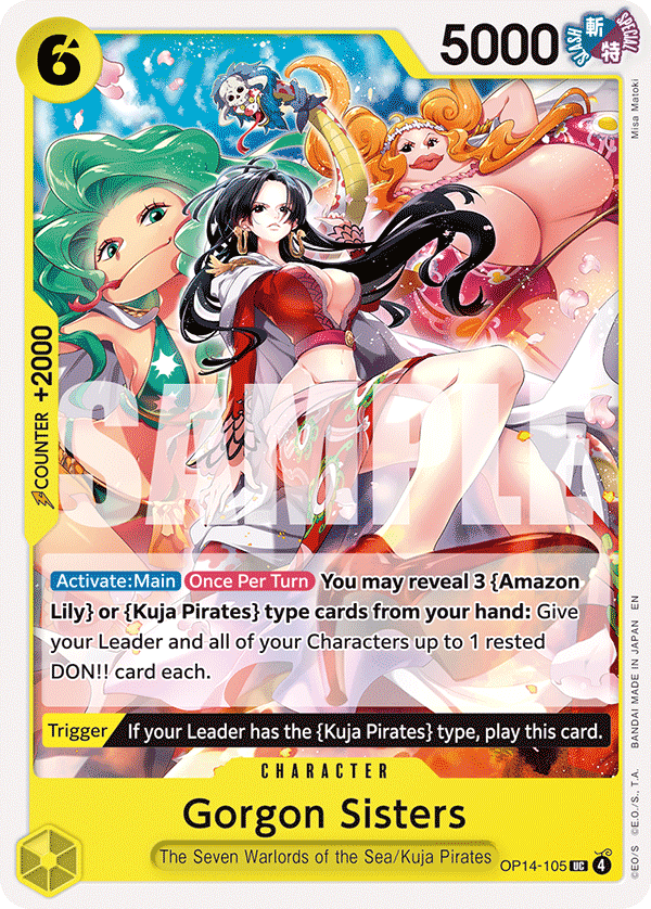 OP14-105 - Gorgon Sisters