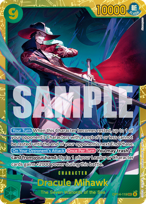 OP14-119 - Dracule Mihawk (SEC)