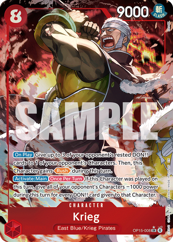 OP15-008 - Krieg (SR) (Alt Art)