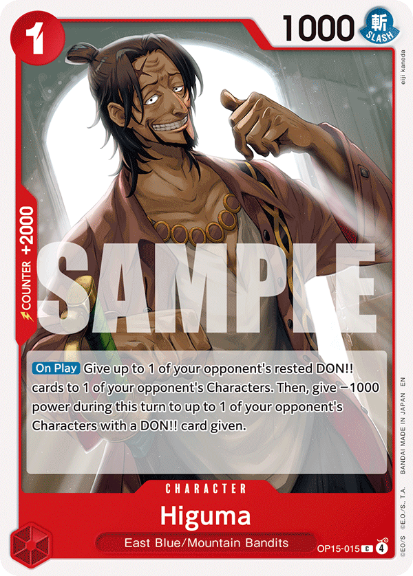 OP15-015 - Higuma