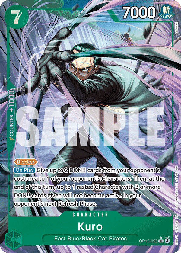 OP15-025 - Kuro (Alt Art)