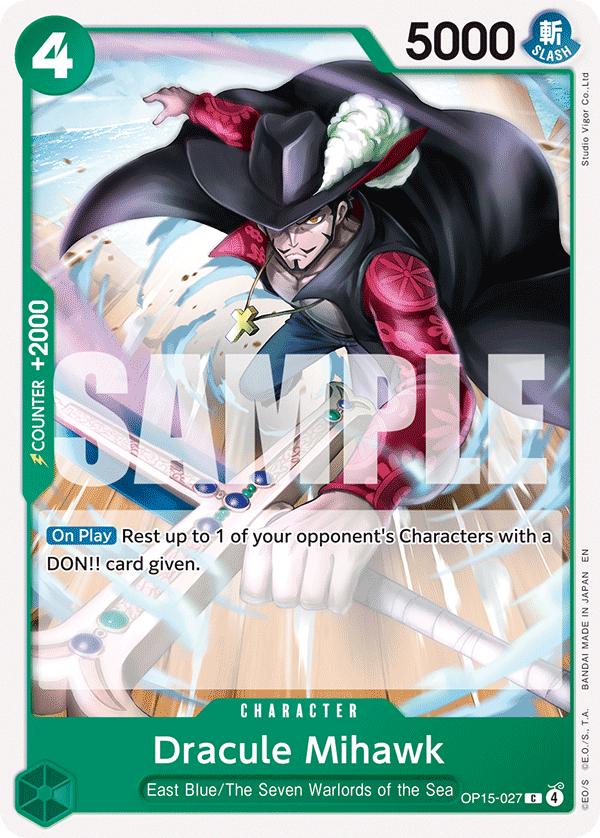 OP15-027 - Dracule Mihawk