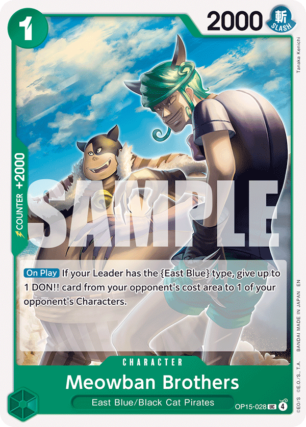 OP15-028 - Meowban Brothers