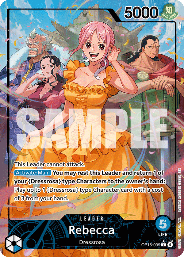 OP15-039 - Rebecca (Leader) (Alt Art)