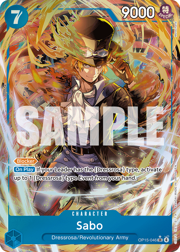 OP15-046 - Sabo (SR) (Alt Art)