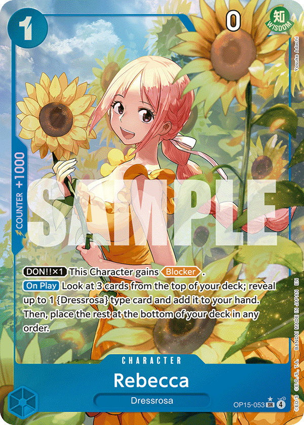 OP15-053 - Rebecca (SR) (Alt Art)