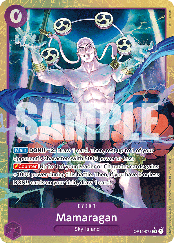 OP15-078 - Mamaragan (SR) (Alt Art)
