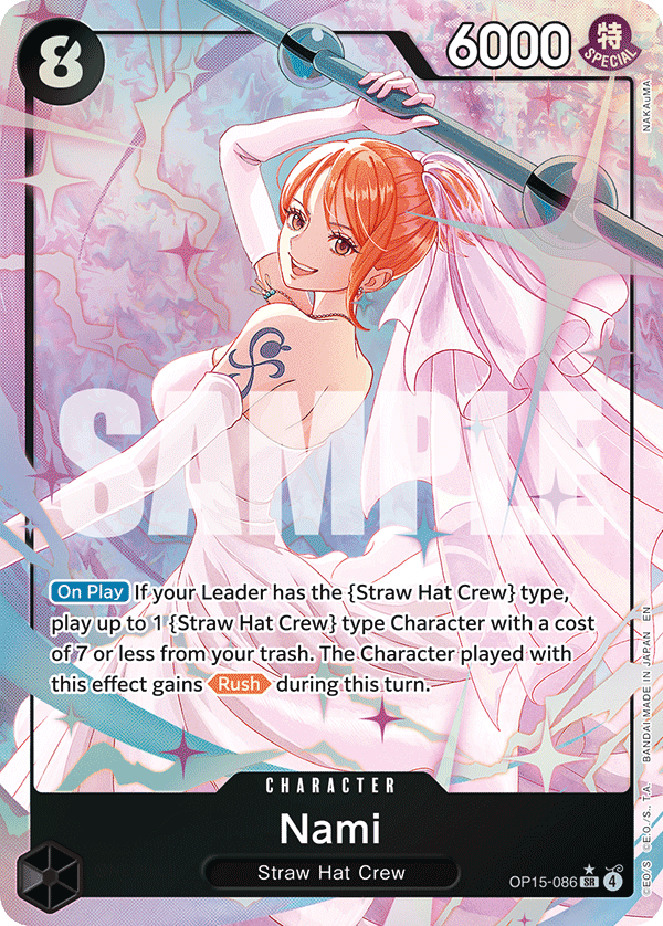 OP15-086 - Nami (SR) (Alt Art)