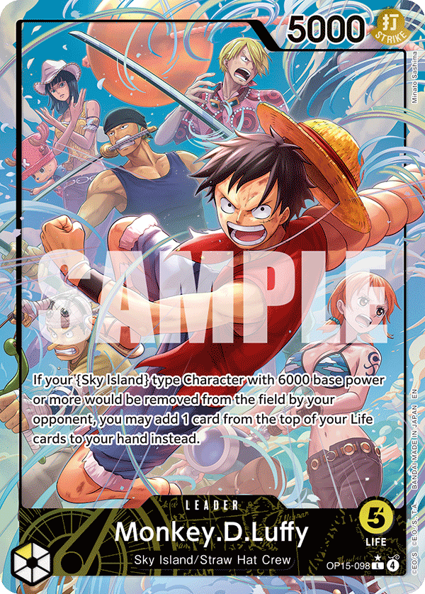 OP15-098 - Monkey.D.Luffy (Leader) (Alt Art)